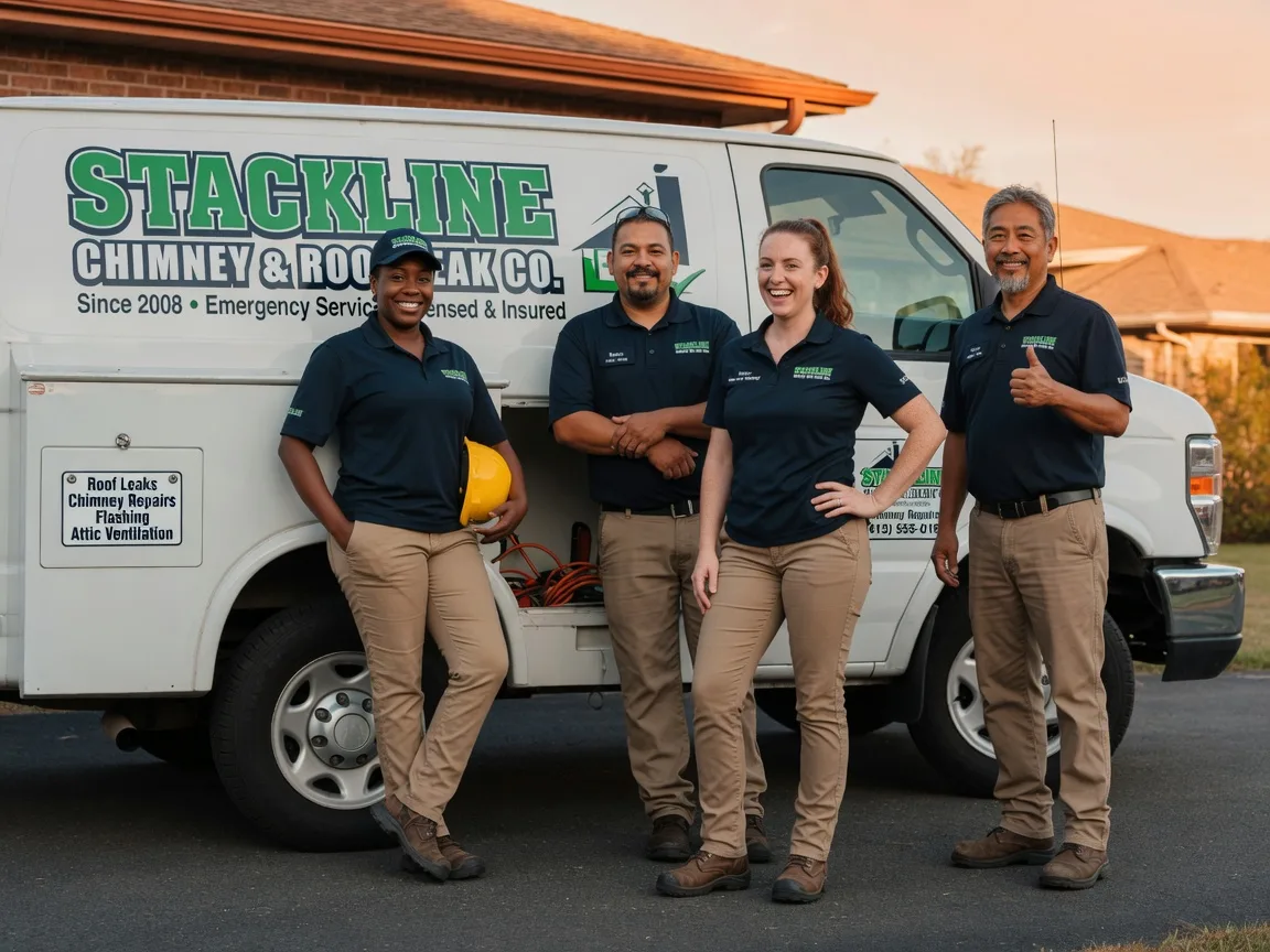 Chimney flashing repair company in St Columbans, NE